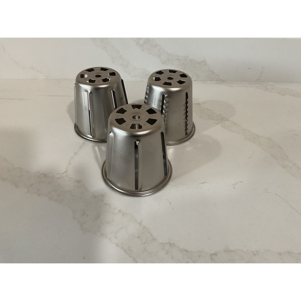 Vintage KitchenAid  Stand Mixer Replacement 3 Cones Slicer & Shredder #s 2.4.6